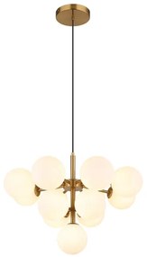 Lustră pe cablu Globo 56143-13GG GRAPPY 13xG9/5W/230V