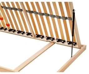 Somier flexibil cu lamele și ridicare laterală pe pistoane ODENSE 90x2