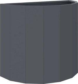 vidaXL Jardinieră Antracit 60 x 30 x 50 cm Oțel