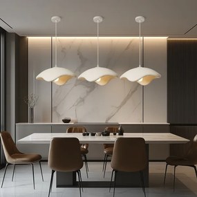 BRILAGI - Lustră pe cablu WABI SABI 1xE27/60W/230V Ø 40 cm albă