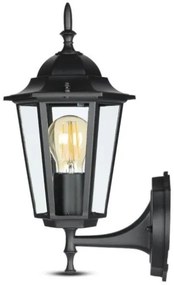 Lampă de perete de exterior 1xE27/40W/230V IP44 negru