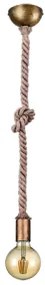 Cordon pendul 1 bec E27 Rope 310100104 Trio