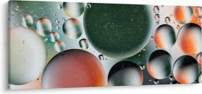 Tablou abstract - buline (120x50 cm)