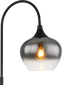 Lampadar Globo 15548S MAXY 1xE27/40W/230V negru/fumuriu