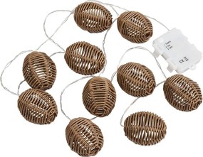 Ghirlandă luminoasă LED număr becuri 10 buc. cu baterii lungime 180 cm Carlisle – House Nordic