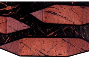 Lustră aplicată Duolla ROLLER TRIO HEX 3xE27/15W/230V negru/cupru