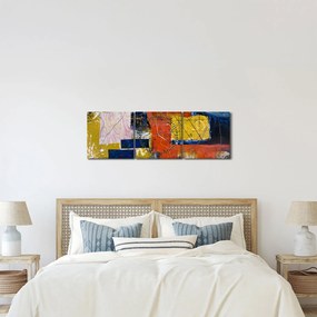 Tablou - Abstract (cu ceas) (90x30 cm)