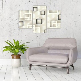 Tablou geometric abstract (90x60 cm)