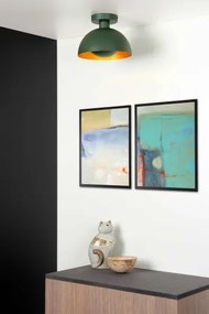 Plafonieră Lucide 45196/01/33 SIEMON 1xE27/40W/230V verde