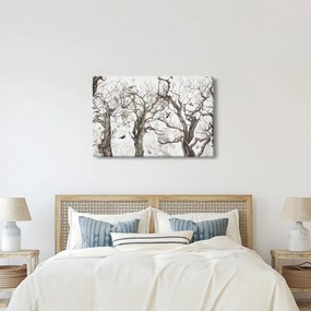 Tablou - Model de pădure, desen (90x60 cm)