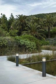 Stalp LED iluminat exterior simetric 180º IP65 RUSH 80cm 2700K DALI