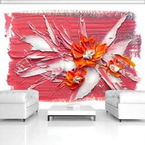 Fototapet - Flori în ulei (152,5x104 cm)