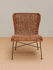 Scaun dining, maro, din rattan, Melati