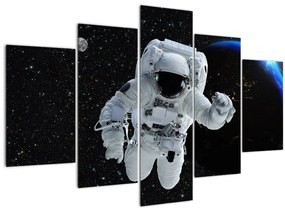Tablou - Astronaut în Cosmos (150x105 cm)