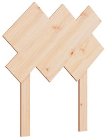 819195 vidaXL Tăblie de pat, 72,5x3x81 cm, lemn masiv de pin
