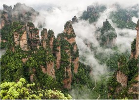Tablou - Parcul Național Zhangjiajie, China (70x50 cm)