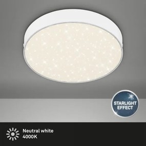Plafonieră LED Briloner 7073-416 STAR SKY LED/16W/230V d. 21 cm alb