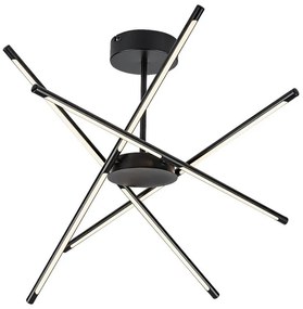 Plafoniera LED stil minimalist Henli2 negru