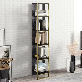 Bibliotecă Polka Black and Gold