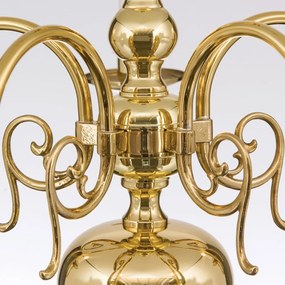Candelabru 5 brate design clasic FLAMISCH, alama lucioasa