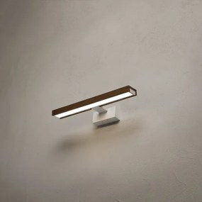 Brilagi-LED Lumină pentru oglindă de baie 3-în-1 WOODY MIRROR LED/8W/230V 40 cm IP44 alb/stejar