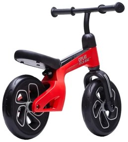 QPlay Tech - Bicicletă de echilibru roșie