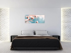 Tablou - Buburuze pe floare (120x50 cm)