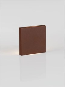 Spot aplicat perete exterior LED 3000K IP65 GOZ corten