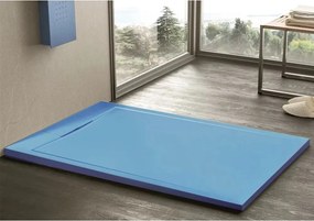 Cadita compozit pentru dus Inter Ceramic dreptunghiulara 120x80 cm abastru