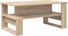 vidaXL Masă de cafea Stejar Sonoma 90 x 50 x 40 cm Lemn compozit