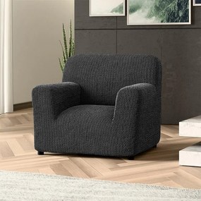 Huse bielastice COSTINA antracit fotoliu (l. 60 - 110 cm)