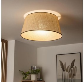 Brilagi - Lustră LED aplicată CERIA 1xE27/40W/230V Ø 50 cm, bej