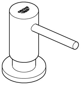 Dozator de săpun GROHE COSMOPOLITAN 40535000, 500 ml, crom lucios