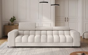 Canapea lemn masiv extensibilă Festello Personalizabila, 260 × 100 × 96 cm - royal18