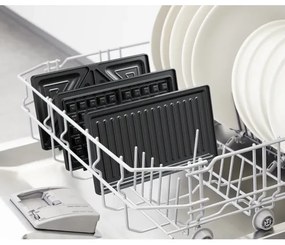 Aparat de sandvici Tefal ULTRA COMPACT 3 în 1 700W/230V negru/crom