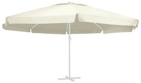 Panza de schimb umbrela de soare de gradina nisipiu 600 cm Nisip,    600 cm