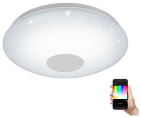 Plafonieră LED RGBW dimabilă Eglo 33218 VOLTAGO-C LED/17W/230V d. 38 cm