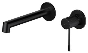 Baterie de lavoar pentru instalare ascunsă Cersanit S951-597 ZEN negru