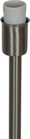 Nordlux - Lampă de masă CERA 1xE14/40W/230V crom mat