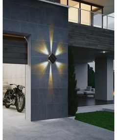 Immax 08487L - Lampă solară LED de perete cu senzor LED/2W/5V IP54