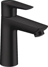 Baterie lavoar Hansgrohe Talis E 110 CoolStart negru mat cu ventil Pop-Up