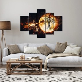Tablou - Copacul vieții secret (150x105 cm)
