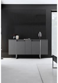 Mobilier living Luna set (antracit + Argintiu) . 1102304