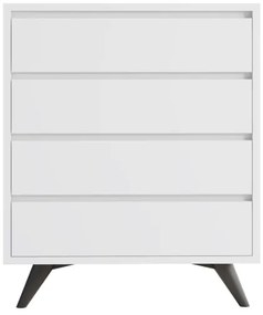 Comodă SUVERA 86x70 cm alb