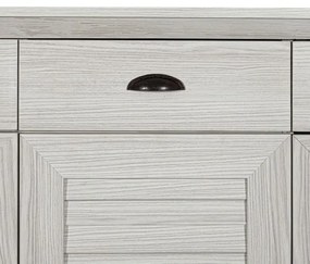 Comoda Jardine Cu 3 Usi Si 3 Sertare, 129.5 Cm