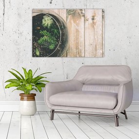 Tablou - Terariu de sticlă (90x60 cm)