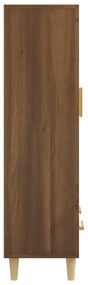 Dulap inalt, stejar maro, 70x31x115 cm, lemn compozit Stejar brun, 1