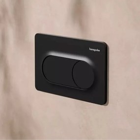 Clapeta de actionare Hansgrohe iFrame Original S negru mat