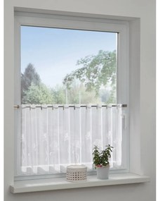 Perdea albă din voal 140x48 cm Dandelion – Sehlbach