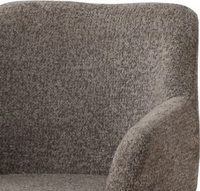Scaun pivotant AMBIENTO tesatura Chenille maro